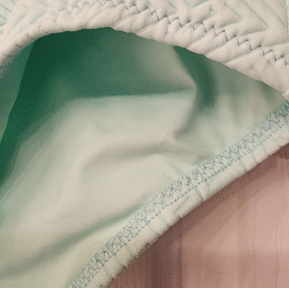 WET Swimwear Girl's Front Zip Dover One-Piece In Mint Size 5Y - Picture 7 of 10